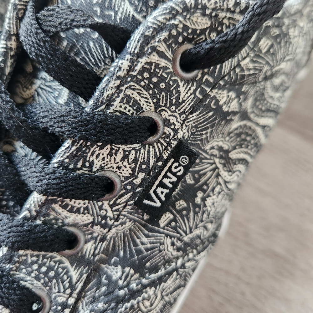 Vans Atwood Paisley low top henna canvas sneakers women size 10 ALT - Picture 3 of 9